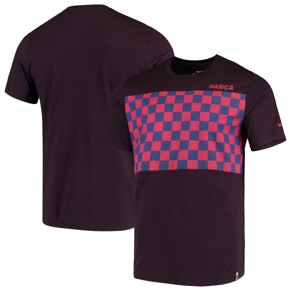 New Nike Mens FC Barcelona Soccer Short Sleeve Shirt Size Large